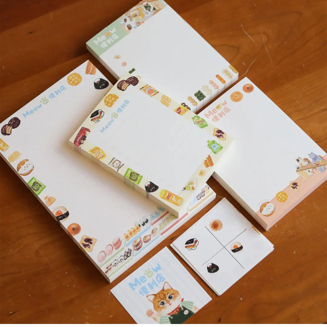 Store Note Paper Notepads | Convenience Store Collection – ChicChoi
