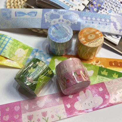 Oil Painting Aesthetic Patchwork Washi Tape