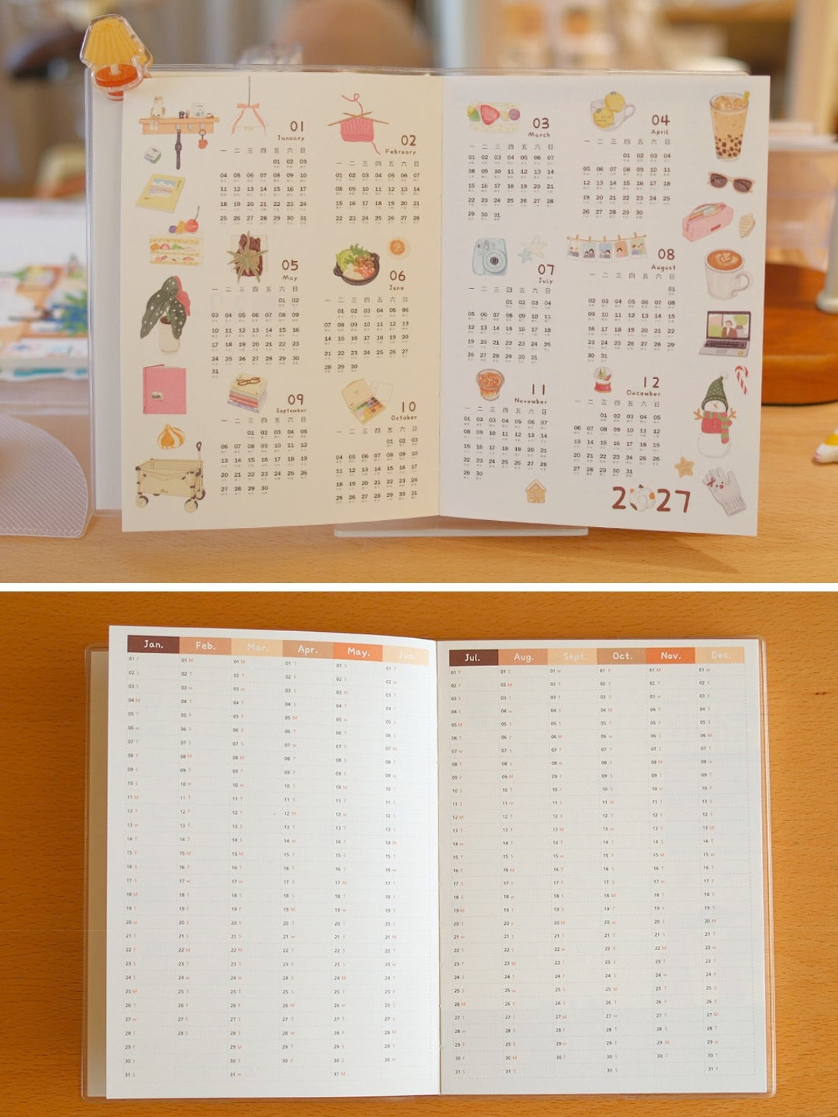Original 2027 A Beautiful Tomorrow B6 Illustrated Planner