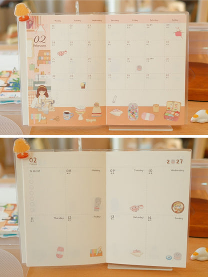 Original 2027 A Beautiful Tomorrow B6 Illustrated Planner
