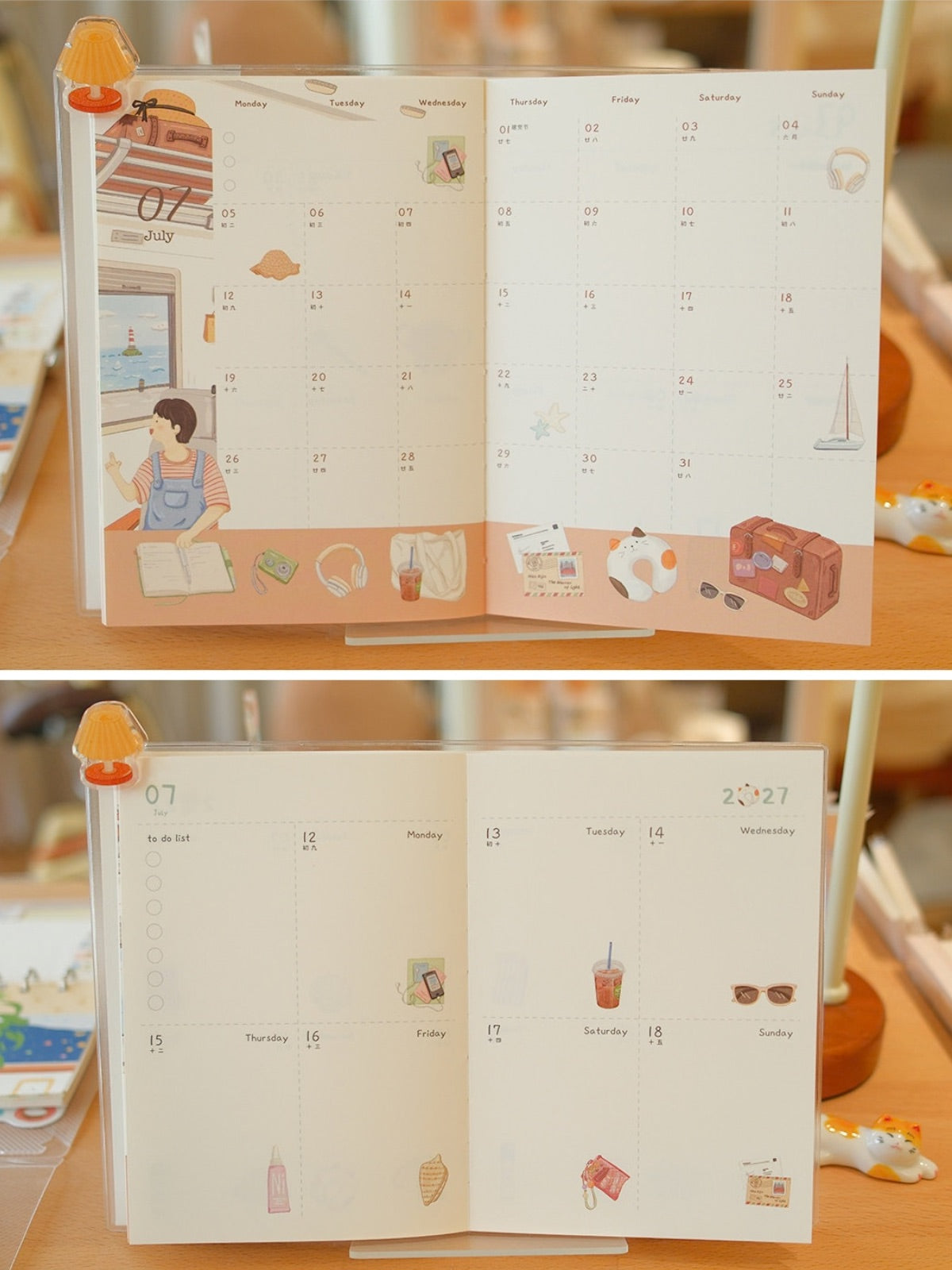 Original 2027 A Beautiful Tomorrow B6 Illustrated Planner