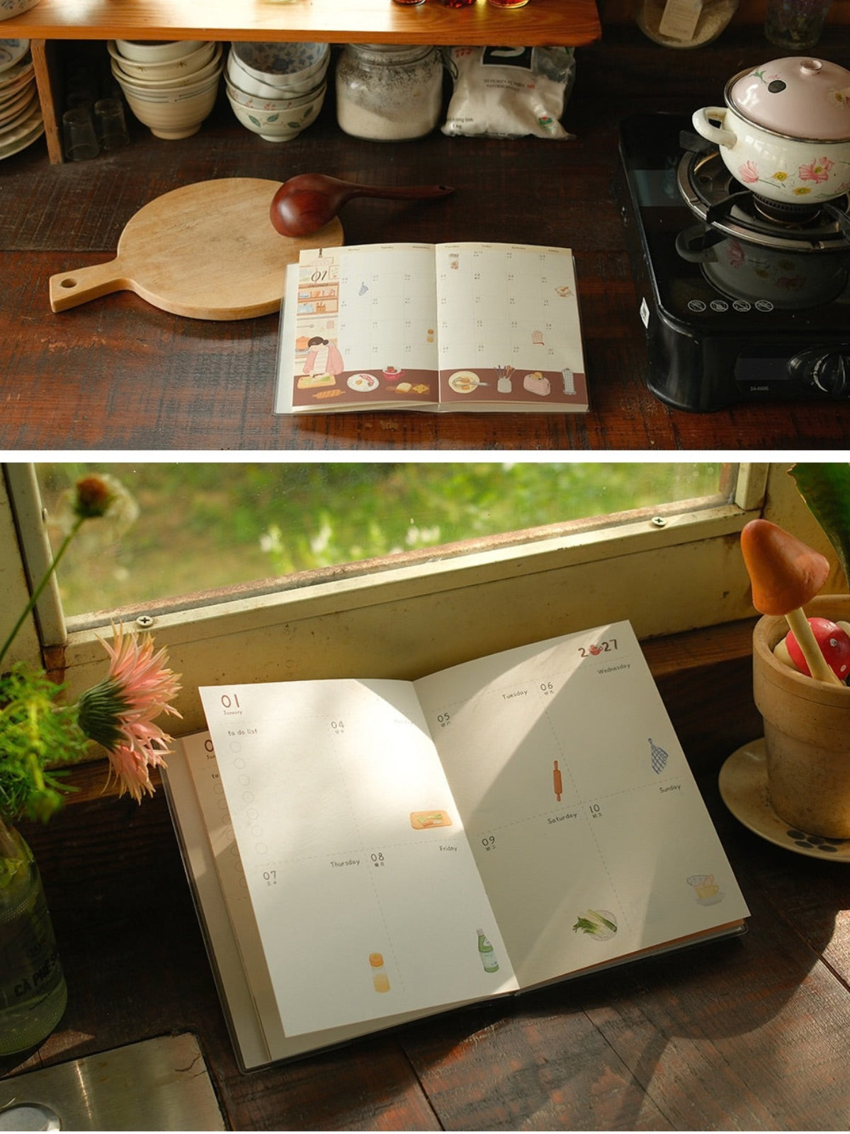 Original 2027 A Beautiful Tomorrow B6 Illustrated Planner
