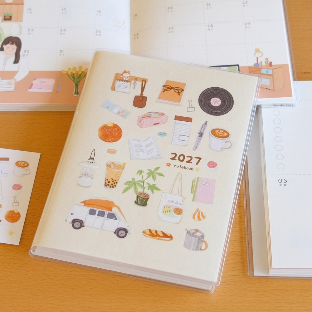 Original 2027 A Beautiful Tomorrow B6 Illustrated Planner