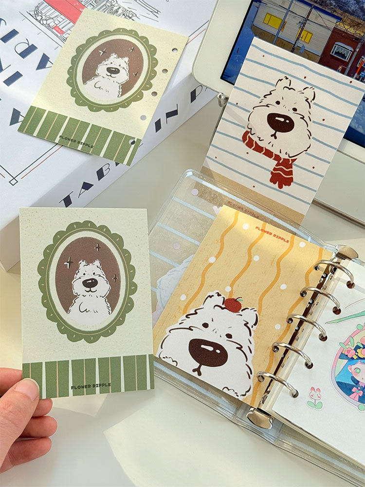 Original Westie M5 & A6p Refillable Binder Index Pages