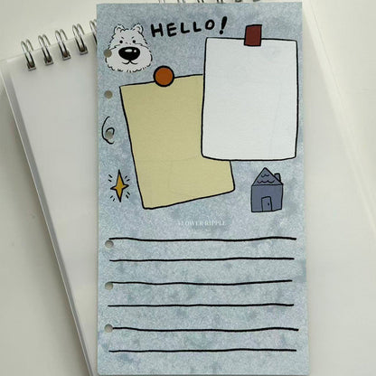 Original Westie M5 & A6p Binder Refill Pages