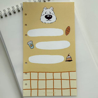 Original Westie M5 & A6p Binder Refill Pages
