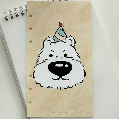 Original Westie M5 & A6p Binder Refill Pages