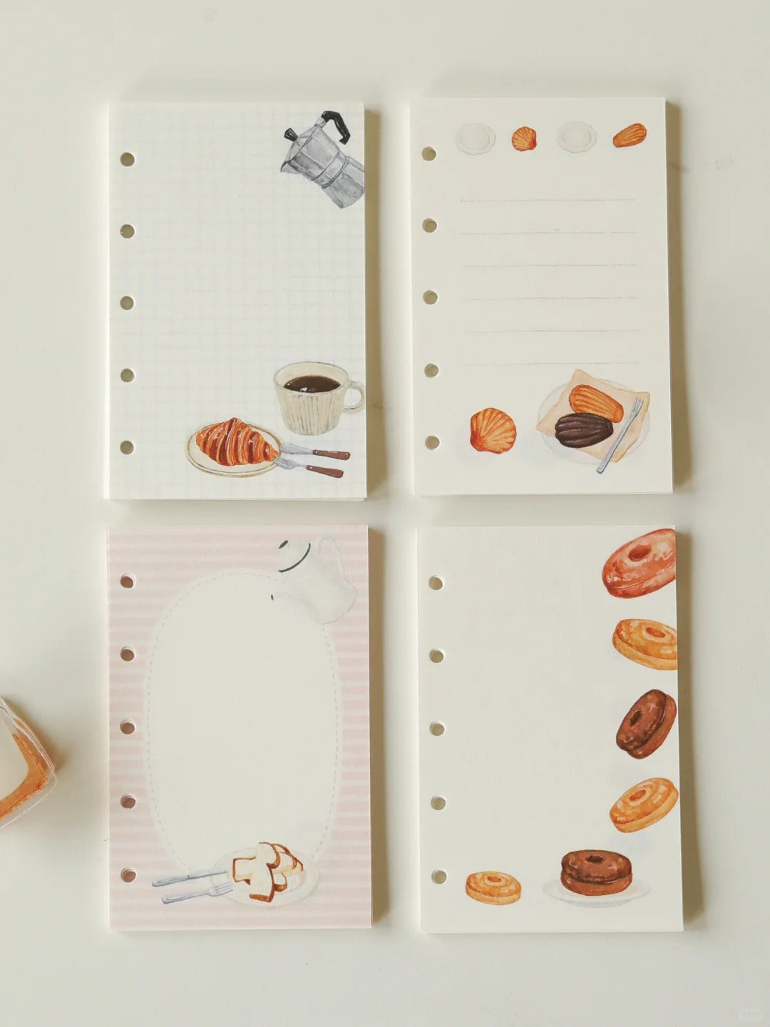 Coffee Bread M5/A7/A6 Notebook Refill Pages