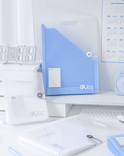 Portable Standing Accordion Folder