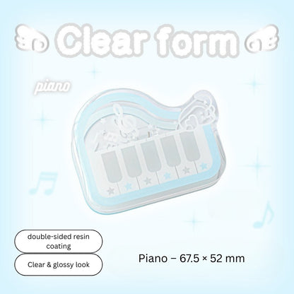 Clear Series Acrylic Cute Organizer Clips