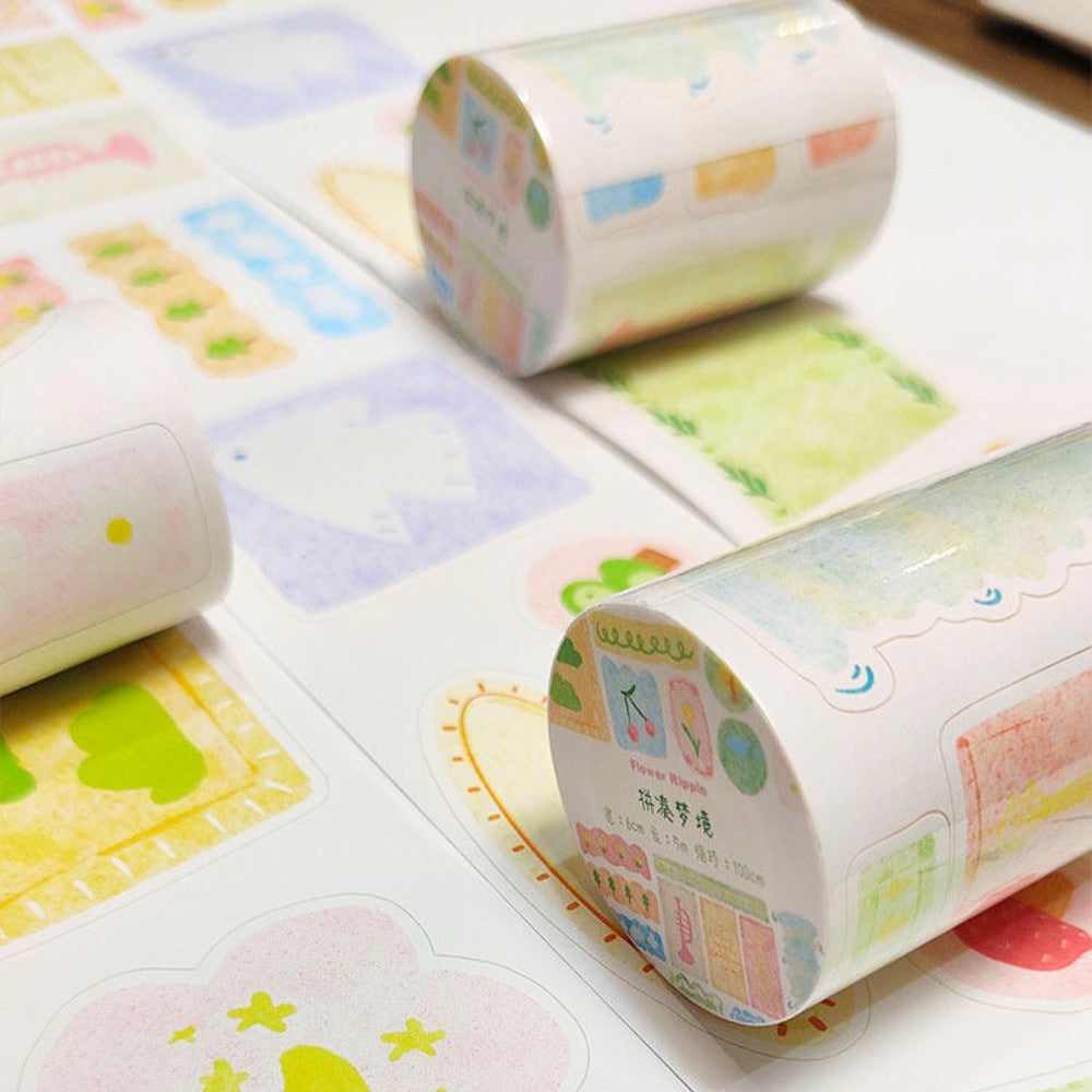 Piecing Together Dreams Writable Die-cut Washi Tape