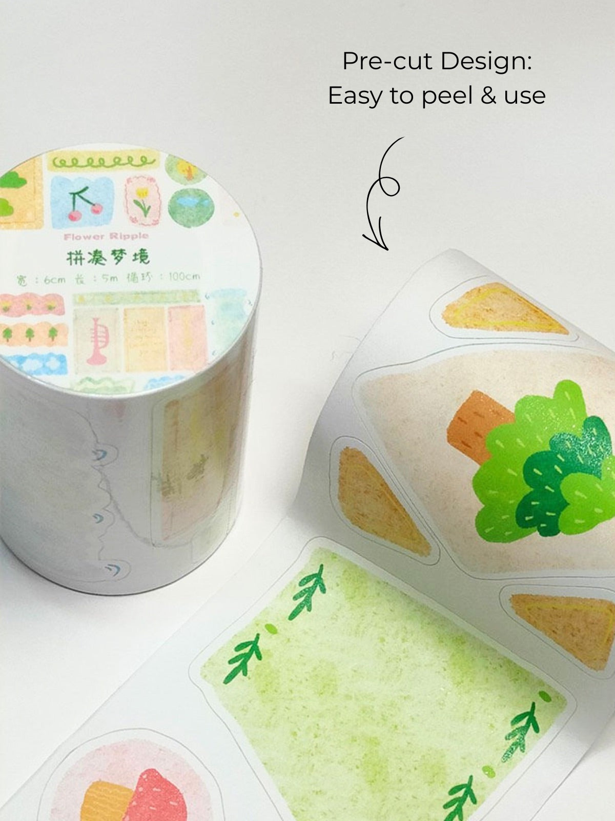 Piecing Together Dreams Writable Die-cut Washi Tape