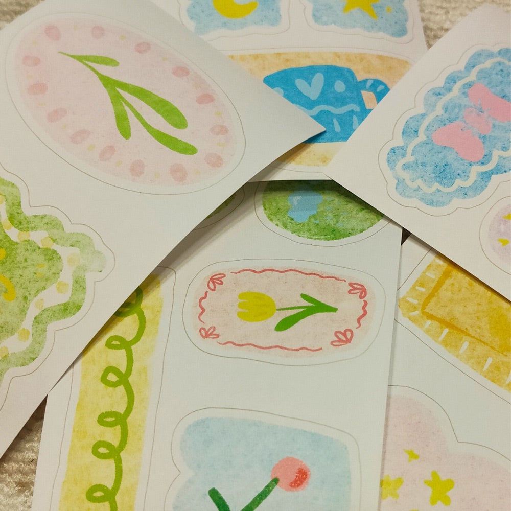 Piecing Together Dreams Writable Die-cut Washi Tape