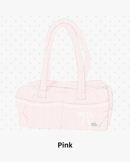 K-Style Puffer Tote Bag for Commute & Travel