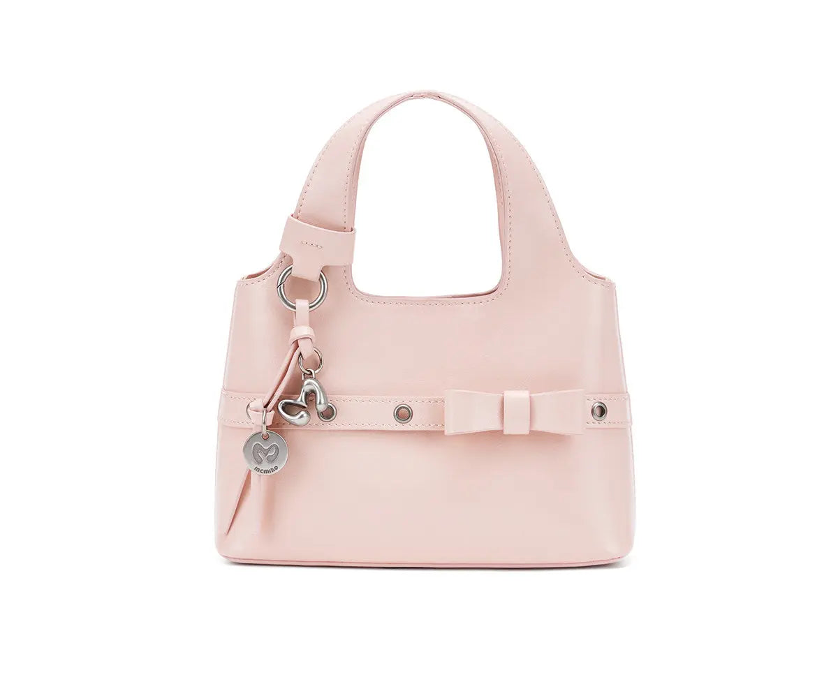 Tied Hearts Ballet Bow Mini Tote ChicChoi