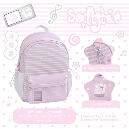 Softstar Ultra-Lightweight Polka Dot Backpack