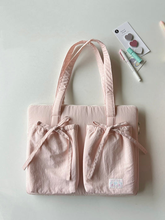 Puffy Bow Original 16-Inch Laptop Sleeve Bag