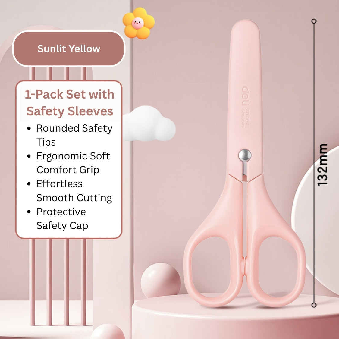 Dopamine Pastel Safety Scissors