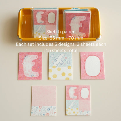 Flying Birds Memo Pad Sets
