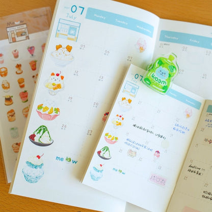 "Shopping Street" 2027 Monthly Planner - TN & Passport Size
