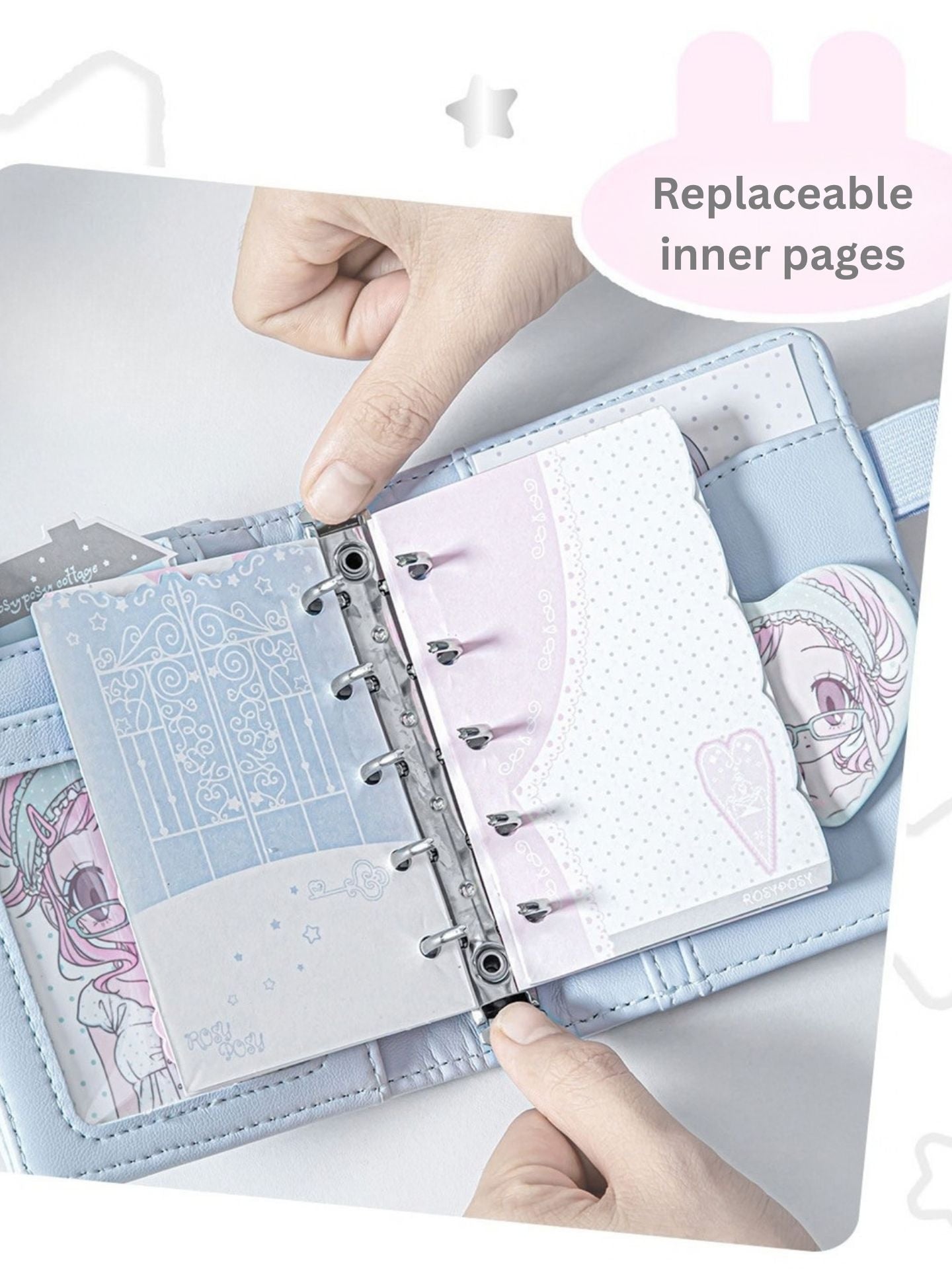 Bunny Ears M5 Binder Journal