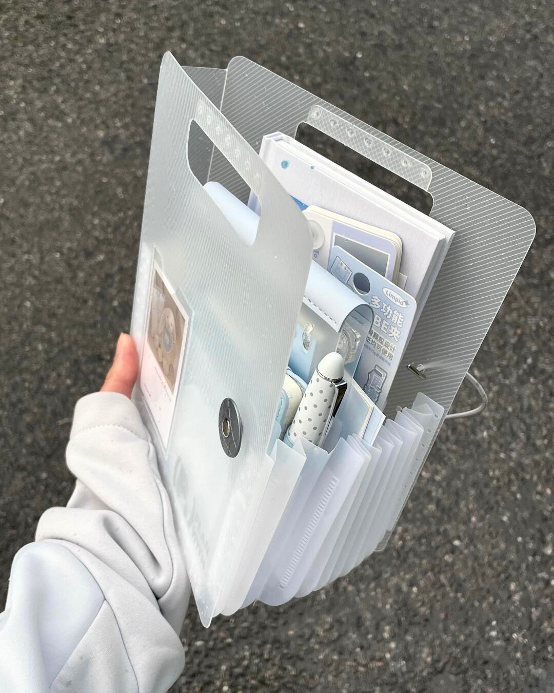 Portable Standing Accordion Folder