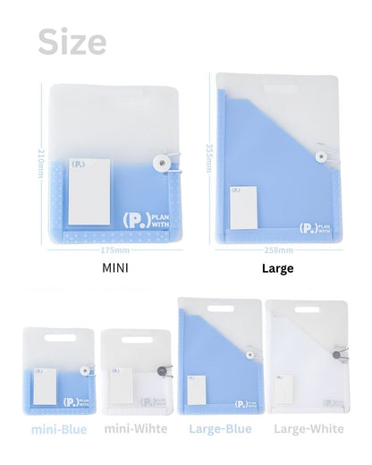 Portable Standing Accordion Folder