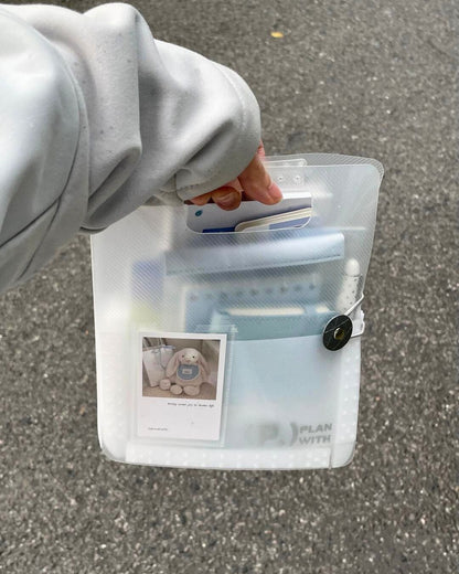 Portable Standing Accordion Folder