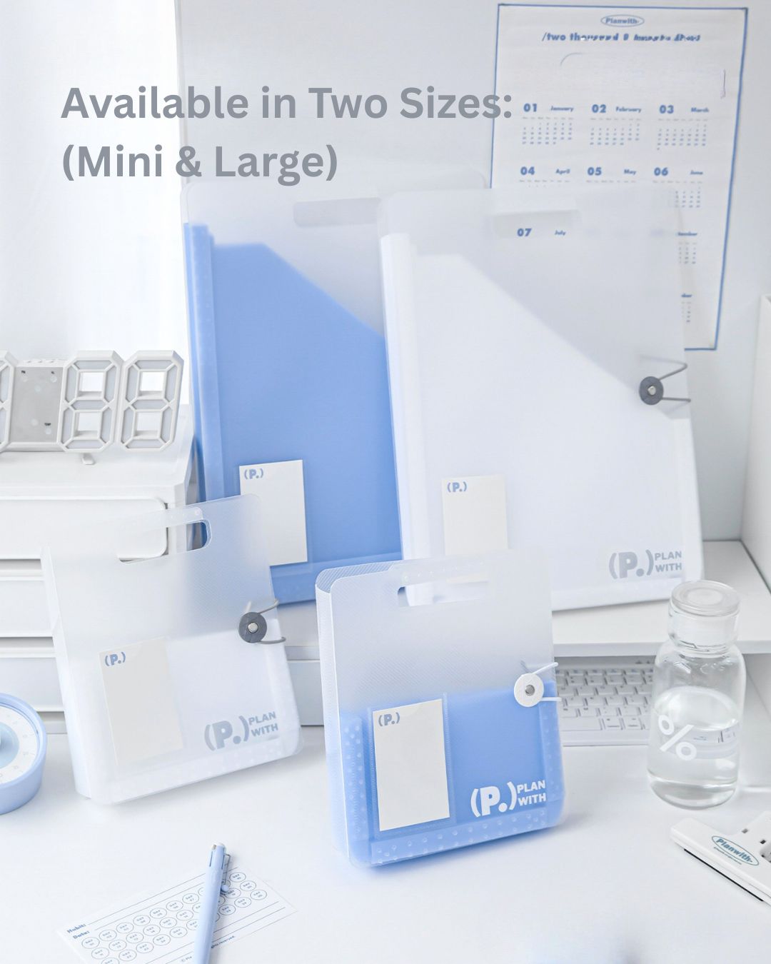 Portable Standing Accordion Folder