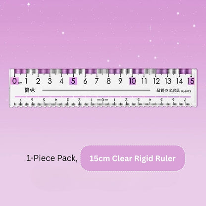 Eye-Ease Flow Clear Anti-Fatigue Ruler (15cm & 20cm)