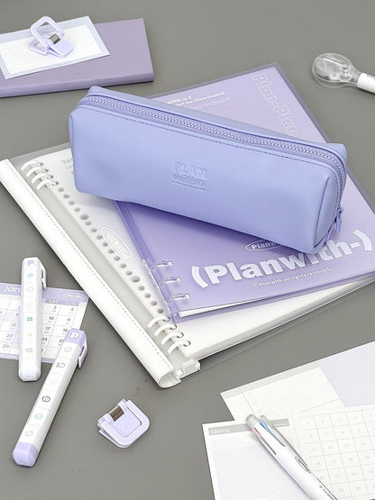 Leather Soft-Open Pencil Case