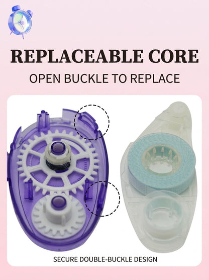 Refillable Dot Roller Glue Tape - 8mm × 8m