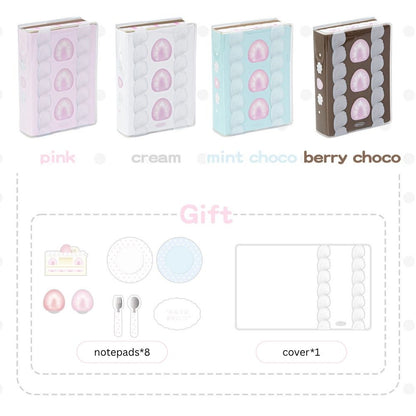 Strawberry Cake Edge-Gilded A7 Journal & Memo Pad