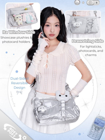 Rosytime K-Pop Ita Crossbody Bag – Fan Support Essentials