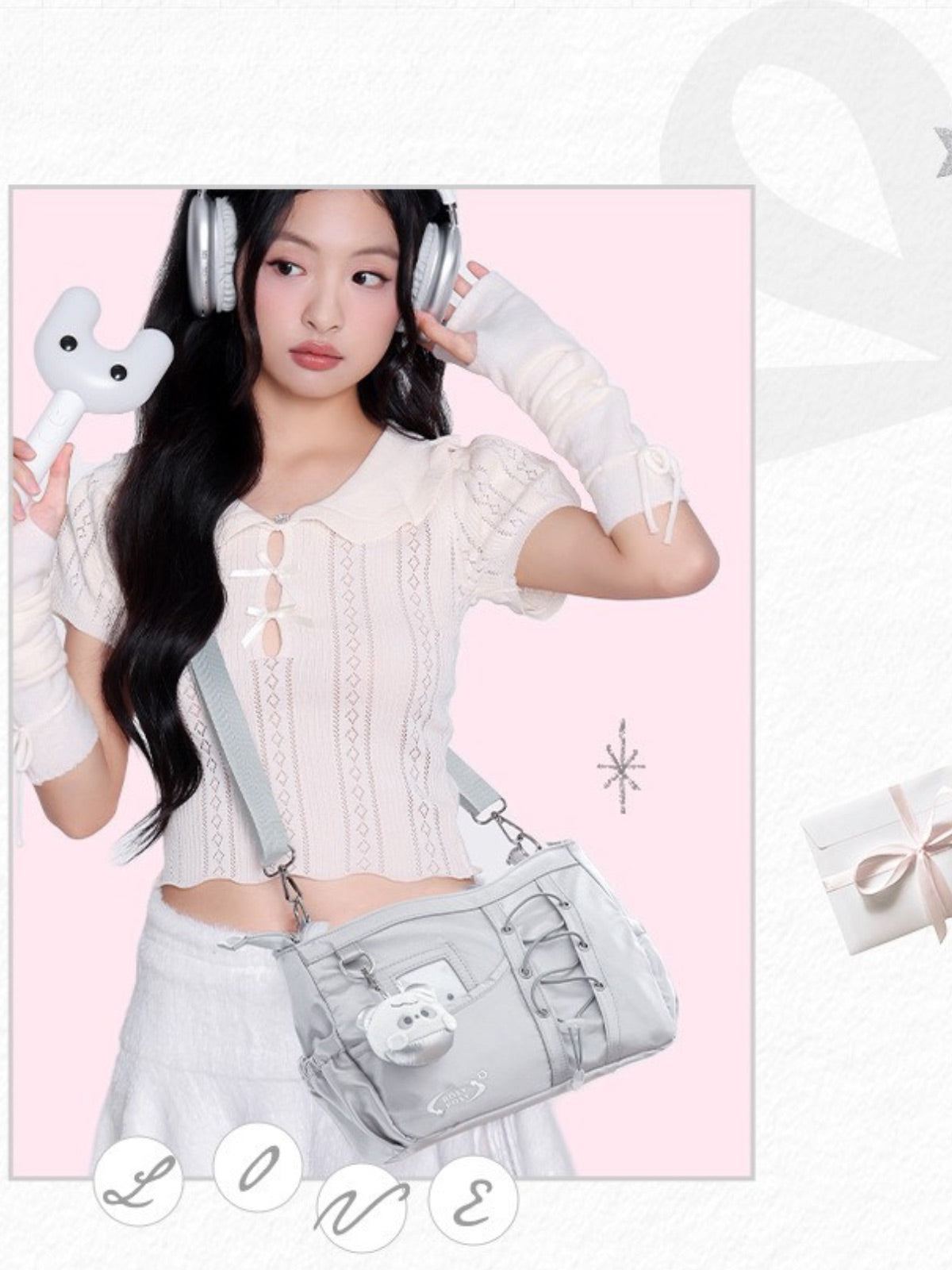 Rosytime K-Pop Ita Crossbody Bag – Fan Support Essentials