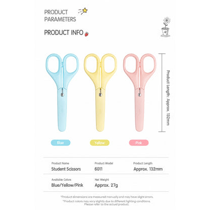 Dopamine Pastel Safety Scissors