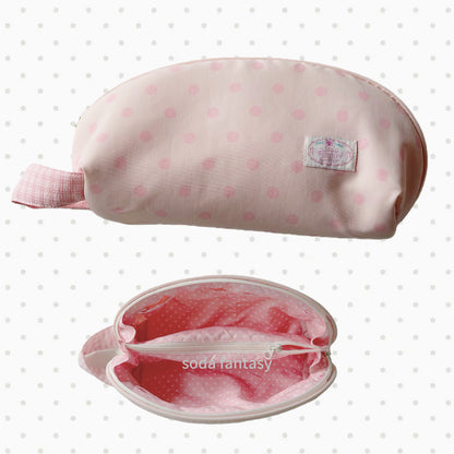 Original Pink Polka Dot Pencil Pouch