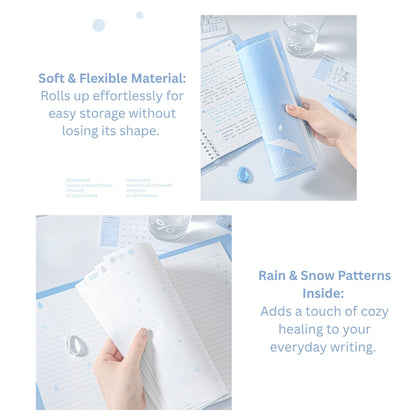 Weather Vibe B5 Frosted Softcover Loose Leaf Notebook
