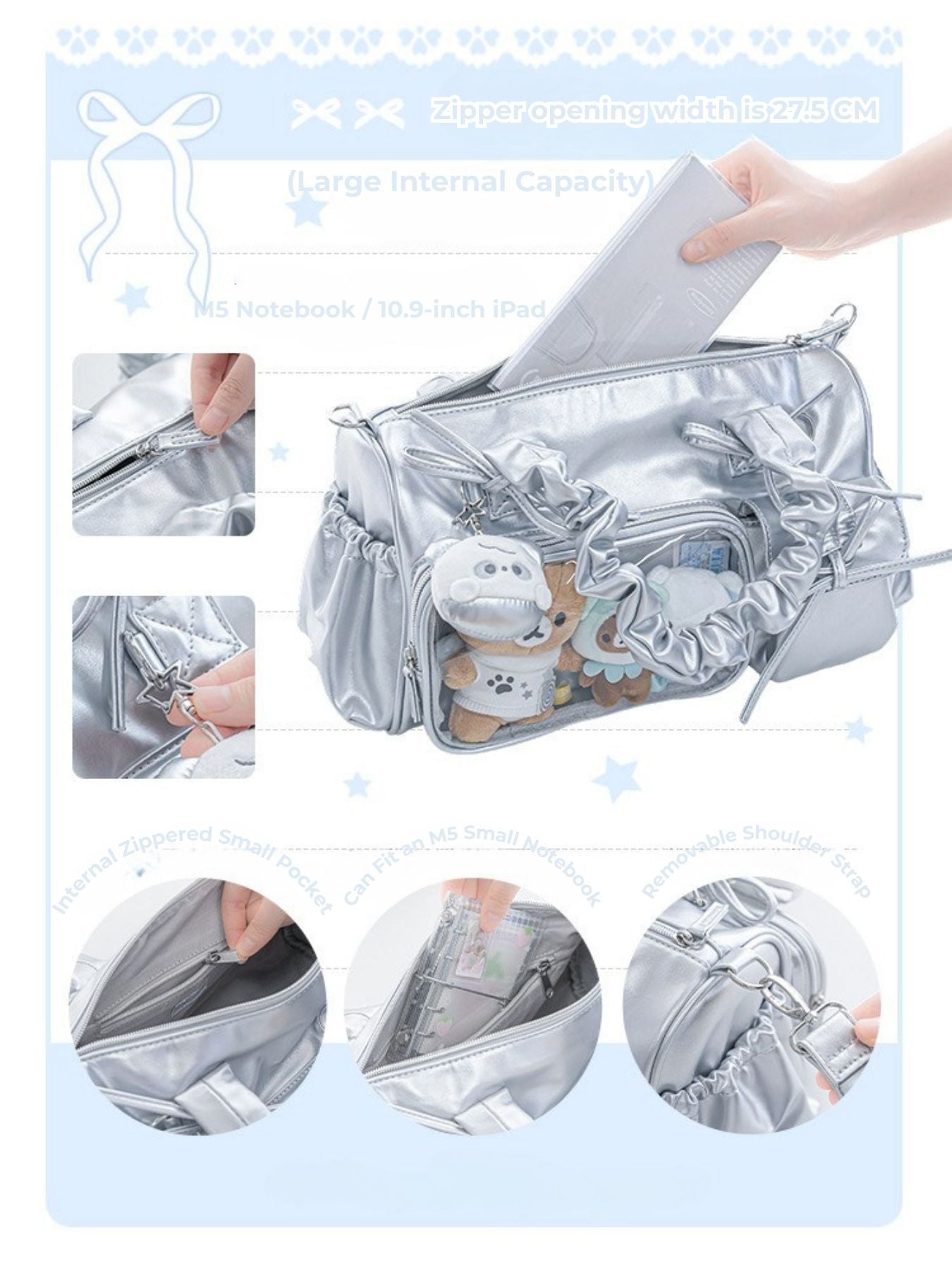 Chubby Toast Ruffle Bag