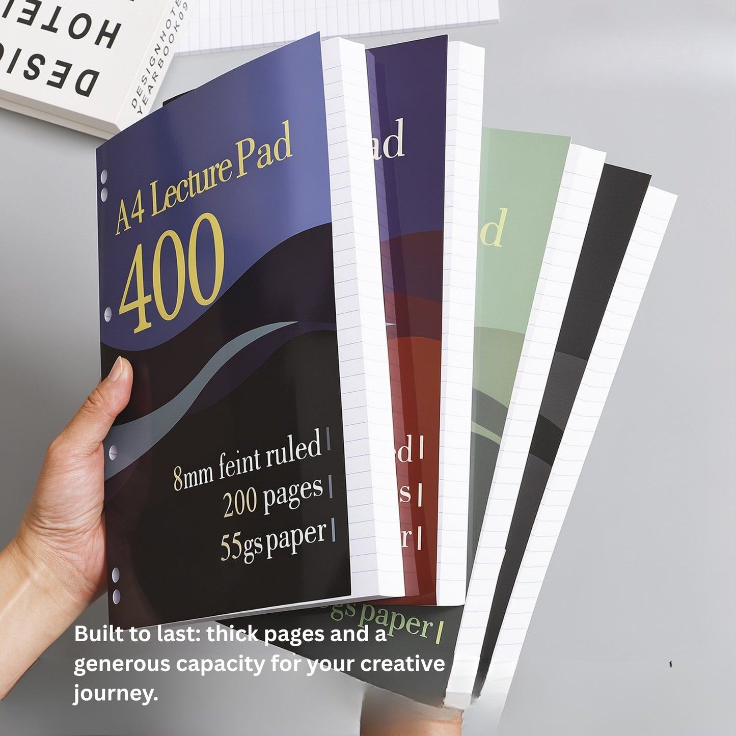 Slim-Crisp A4 Write Away Notebooks