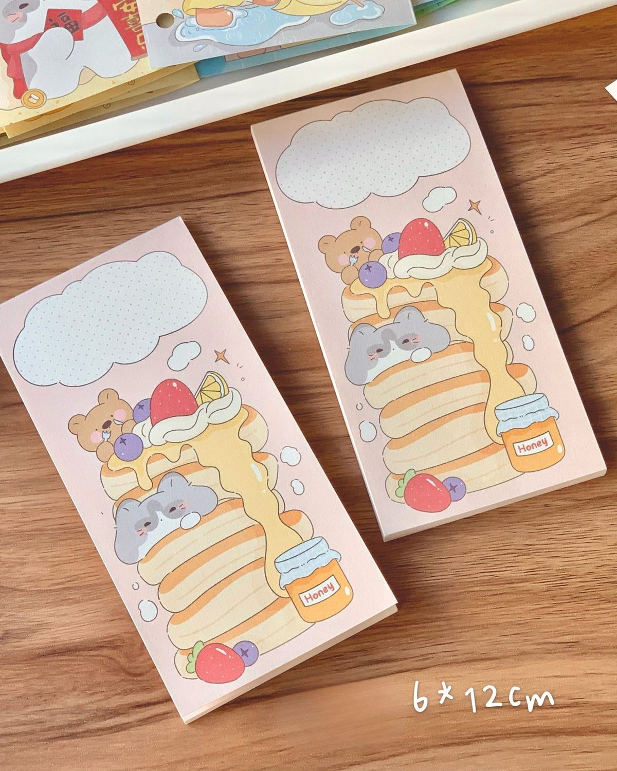 Cute Dessert Cafe Memo Pad Set