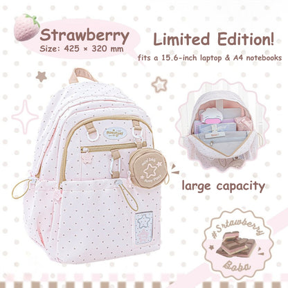 Limited Color Edition – Cream Star Drawstring Backpack