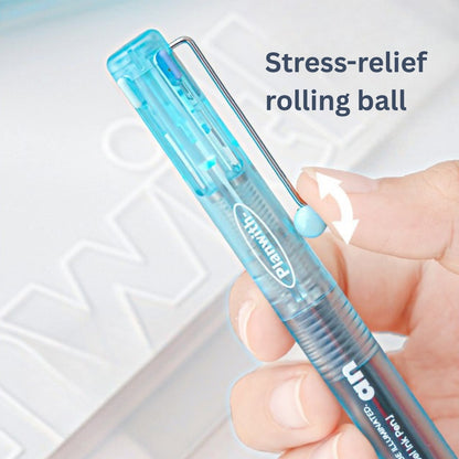 Transparent Frosted Mindflow 4-in-1 Stress-Relief Pen