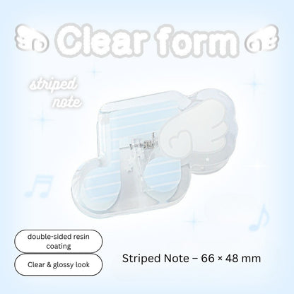 Clear Series Acrylic Cute Organizer Clips