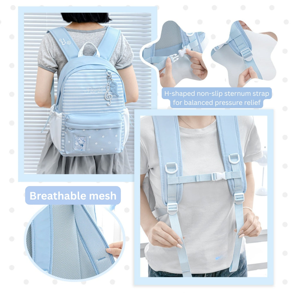 Softstar Ultra-Lightweight Polka Dot Backpack