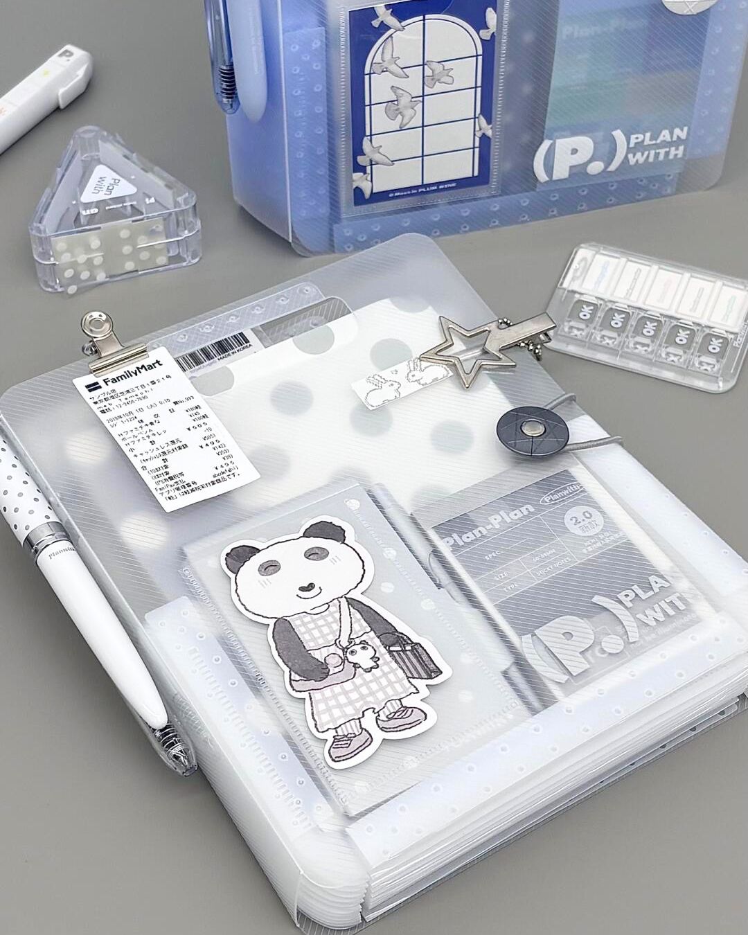 Portable Standing Accordion Folder