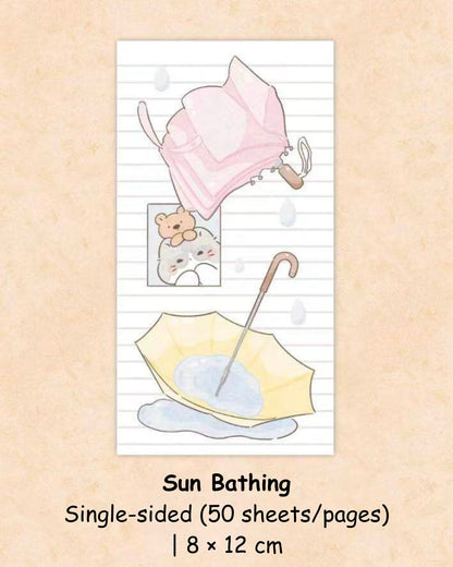 Original Rainy Season Memo Pad Set