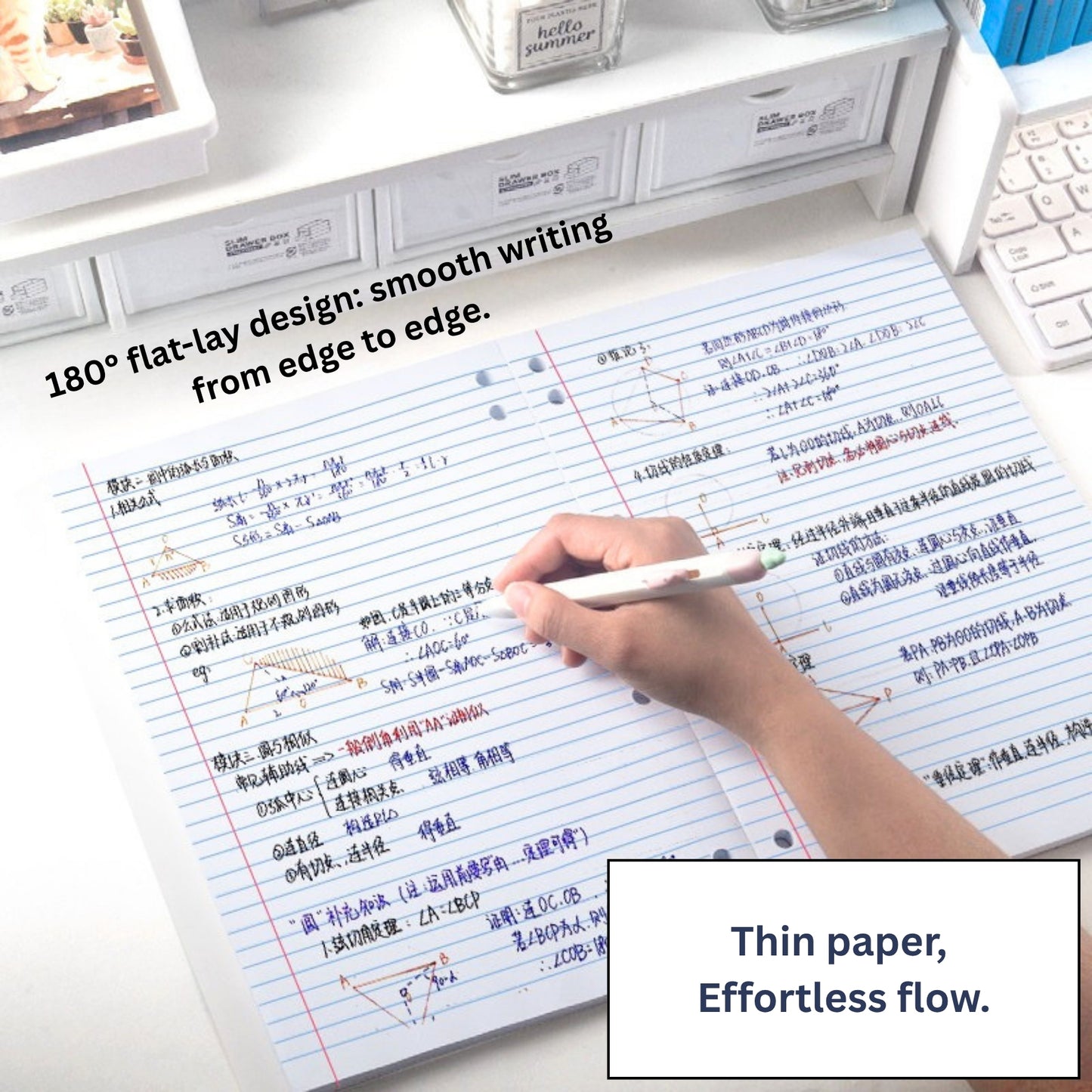 Slim-Crisp A4 Write Away Notebooks