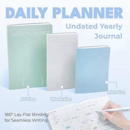 Time Free Undated Yearly Planner