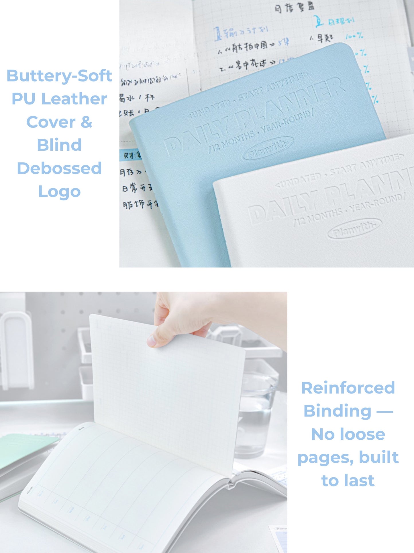 Time Free Undated Yearly Planner
